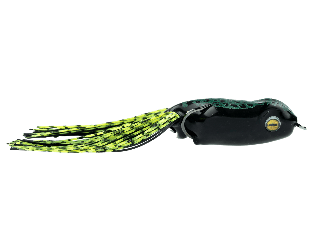 Scum Frog - Pro Series Hollow Body Frog Lure Scum Frog Black Lime