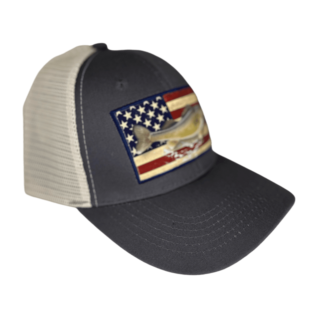 Reel Angler USA Vintage Snapback Line Cutterz