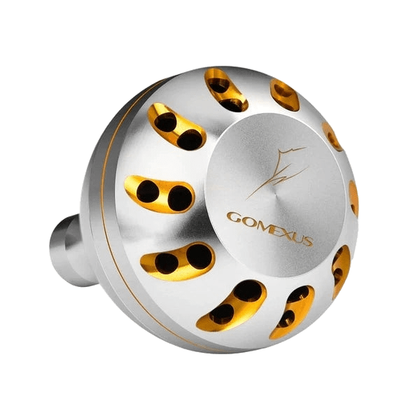 Gomexus Aluminum Reel Power Knob 45 47mm B45 Gomexus 45mm Silver/Gold