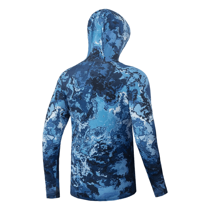 Line Cutterz Long-Sleeve Camo Fishing Hoodie Apparel Line Cutterz