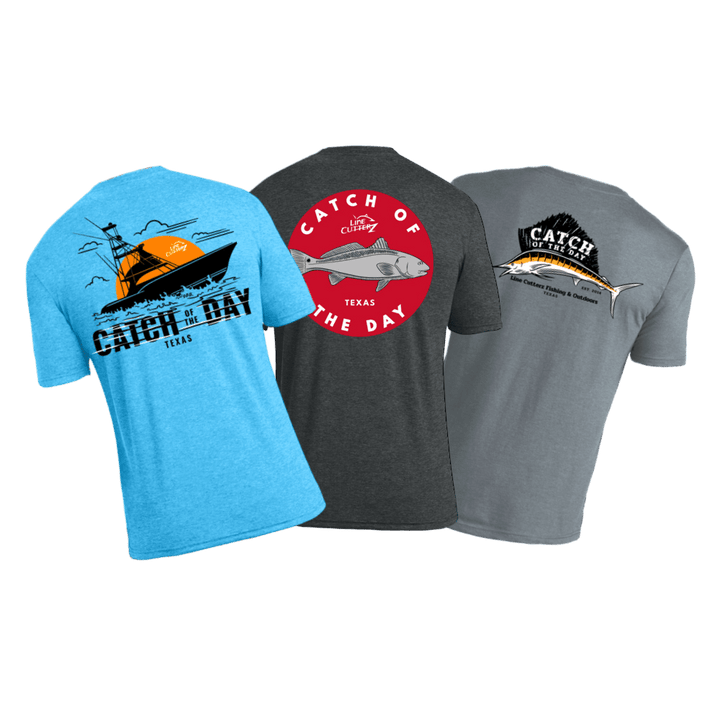 Line Cutterz - Catch of the Day T-Shirt Shirts Line Cutterz