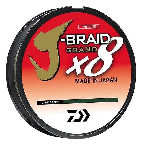 Daiwa J-Braid x8 Grand Braided Line Fishing Line Daiwa