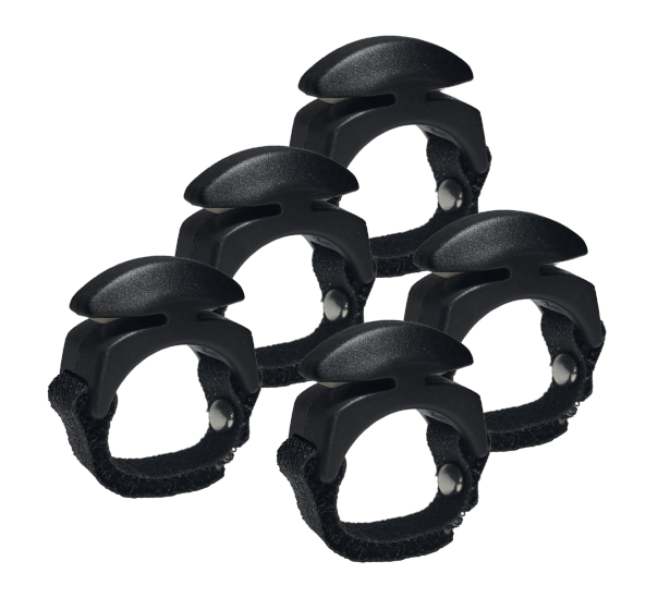 5-Pack Line Cutterz Ceramic Blade Ring - Black Combo Cutter Line Cutterz 