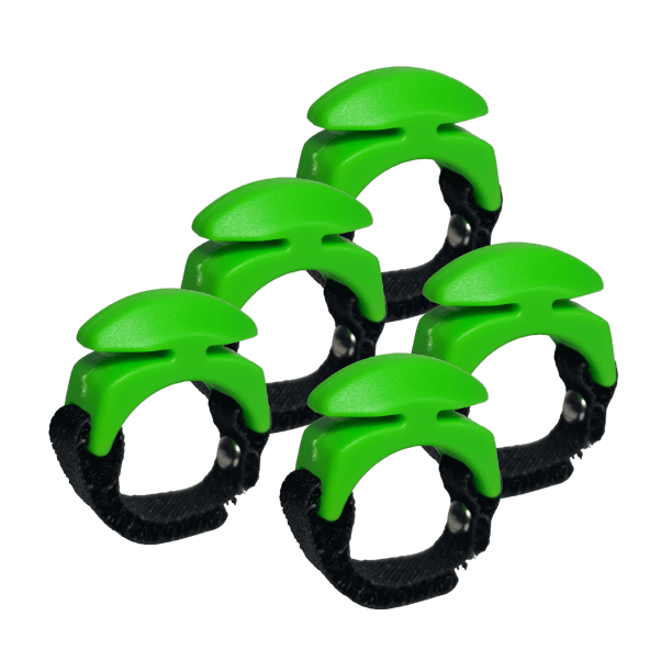 5-Pack Line Cutterz Ceramic Blade Ring - Green Combo Cutter Line Cutterz 