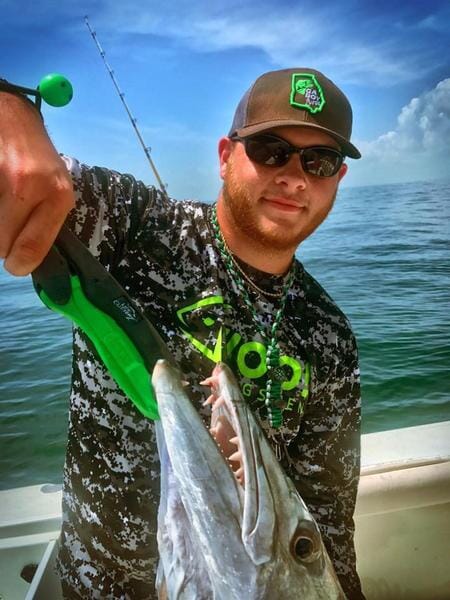 COMBO DEAL - Line Cutterz Ceramic Blade Ring + Lunker Tamers by The Fish Grip (Glow-in-the-Dark) Combo Cutter Line Cutterz 
