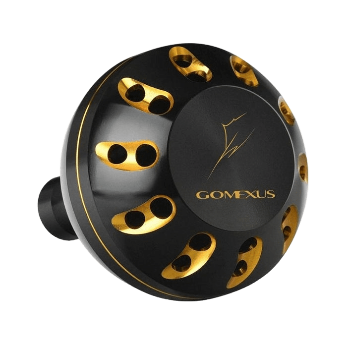 Gomexus Aluminum Reel Power Knob 45 47mm B45 Gomexus 45mm Black/Gold