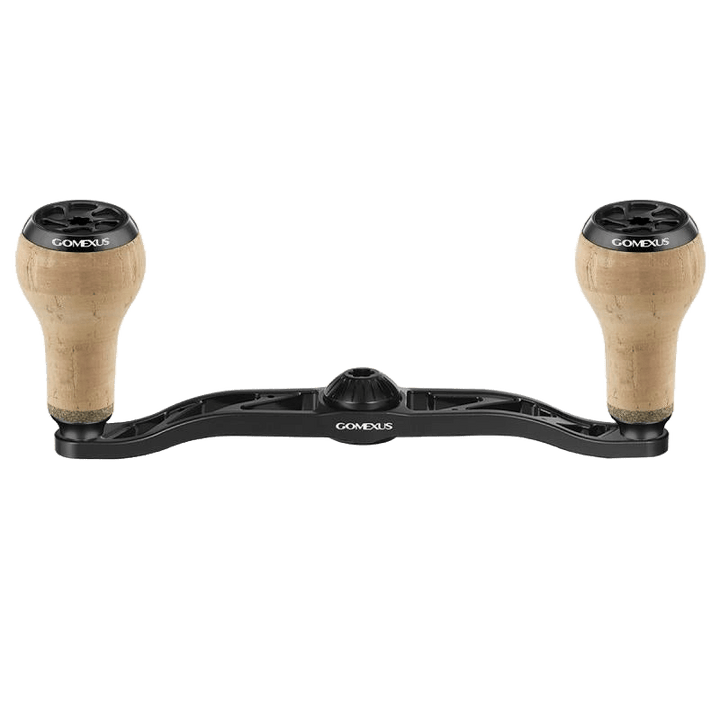 Gomexus Aluminum Handle for Baitcasting Reel with Cork Knob BDH-CA27 Reel Parts Gomexus Black 8x5mm 100mm