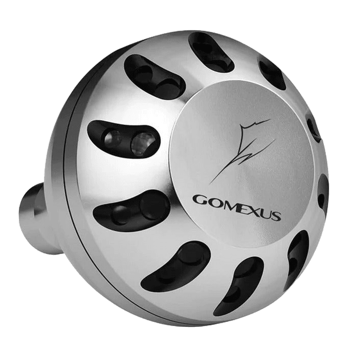 Gomexus Aluminum Reel Power Knob 45 47mm B45 Gomexus 45mm Silver/Black