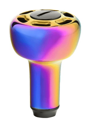 Gomexus Titanium Reel Power Knob 30mm Gomexus Flame & Black 30mm