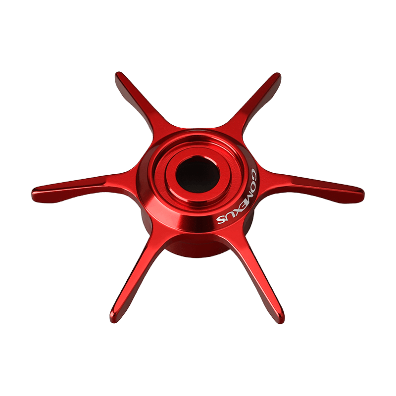 Gomexus DIY Aluminum Star Drag for Daiwa Reels Gomexus 65mm Red