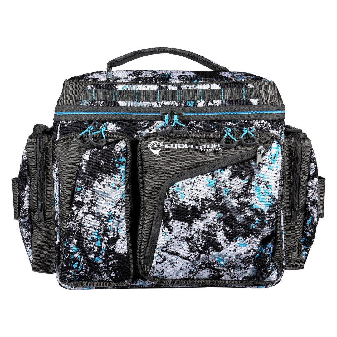 Largemouth XL 3700 Tackle Bag - Quartz Blue Tackle Storage Evolution Outdoor
