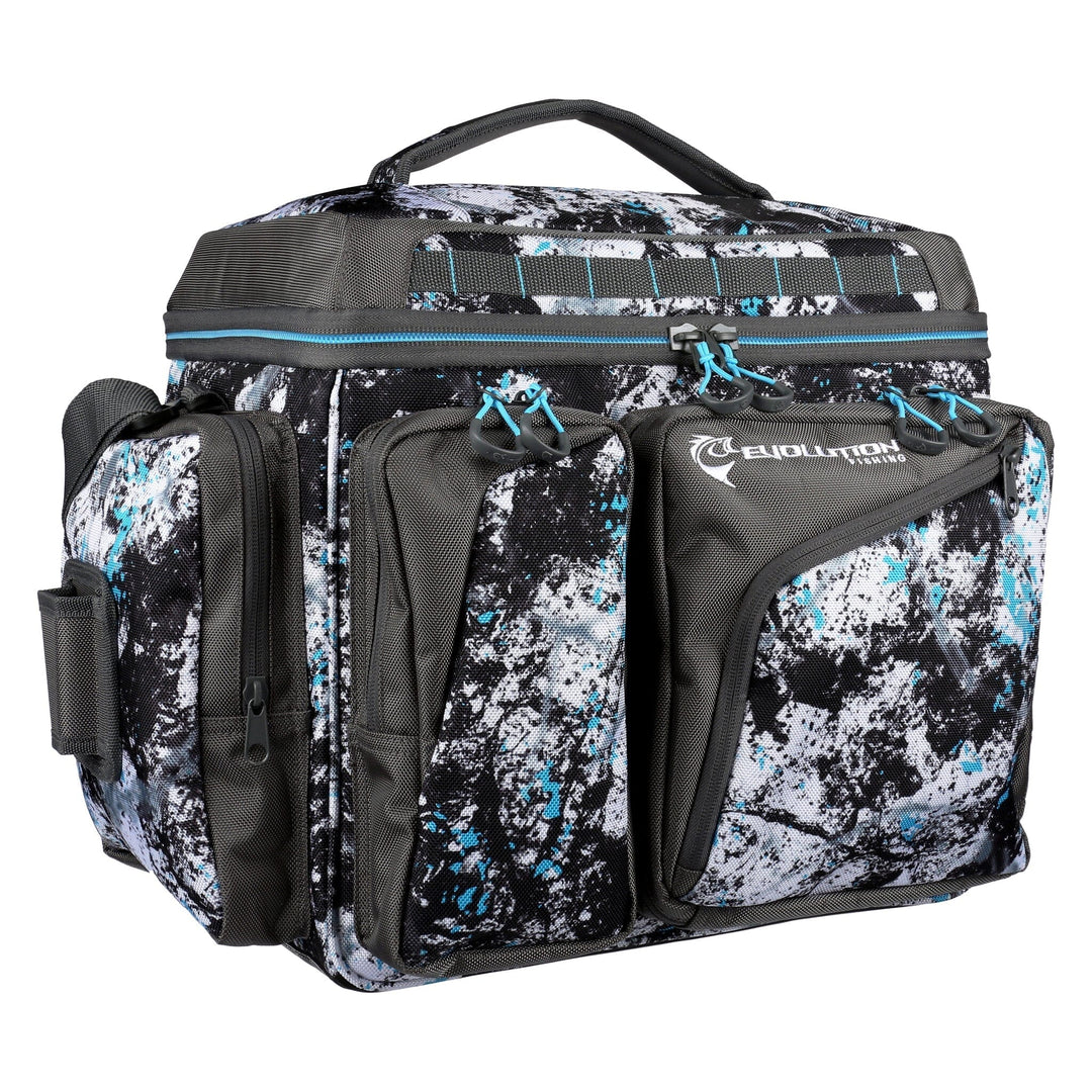Largemouth XL 3700 Tackle Bag - Quartz Blue Tackle Storage Evolution Outdoor