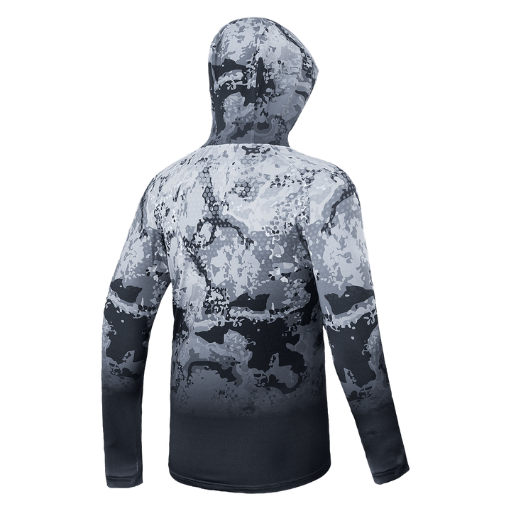 Line Cutterz Long-Sleeve Camo Fishing Hoodie Apparel Line Cutterz