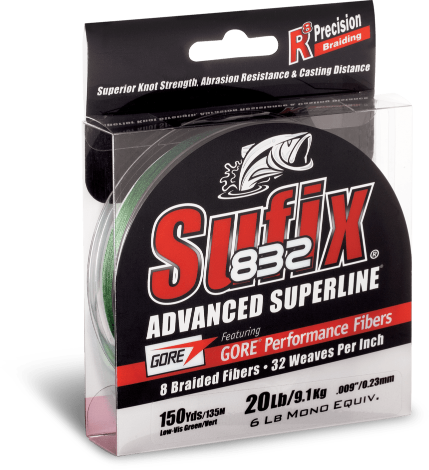 Sufix 832 Advanced Superline Braided Fishing Line Fishing Line Rapala