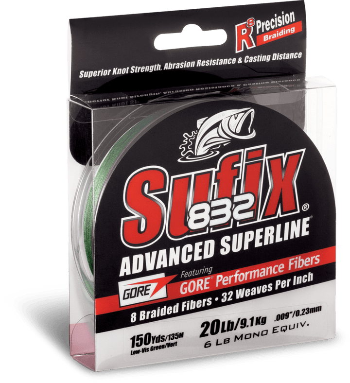 Sufix 832 Advanced Superline Braided Fishing Line Fishing Line Rapala
