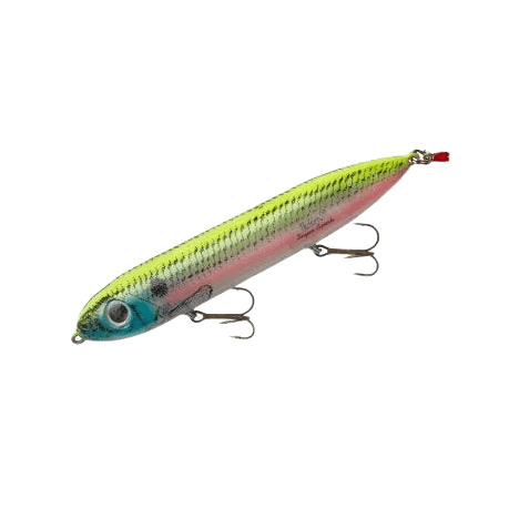 Heddon Feathered Dressed Super Spook Lure Heddon Lures Okie Shad 