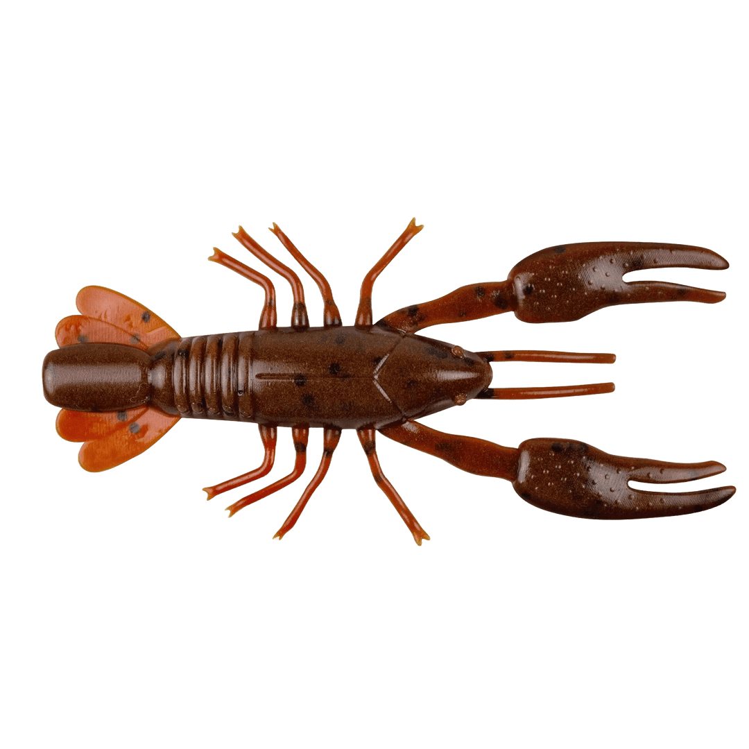 YUM Ned Craw Lure YUM Dark Brown Red Brown