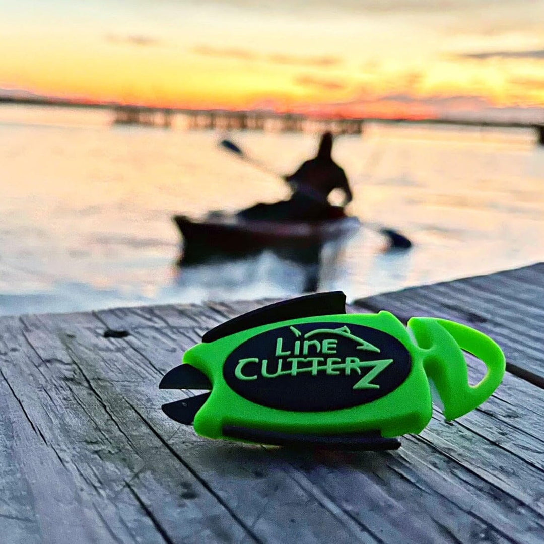 Dual Hybrid Micro Scissors - Blaze Orange Micro Scissors Line Cutterz