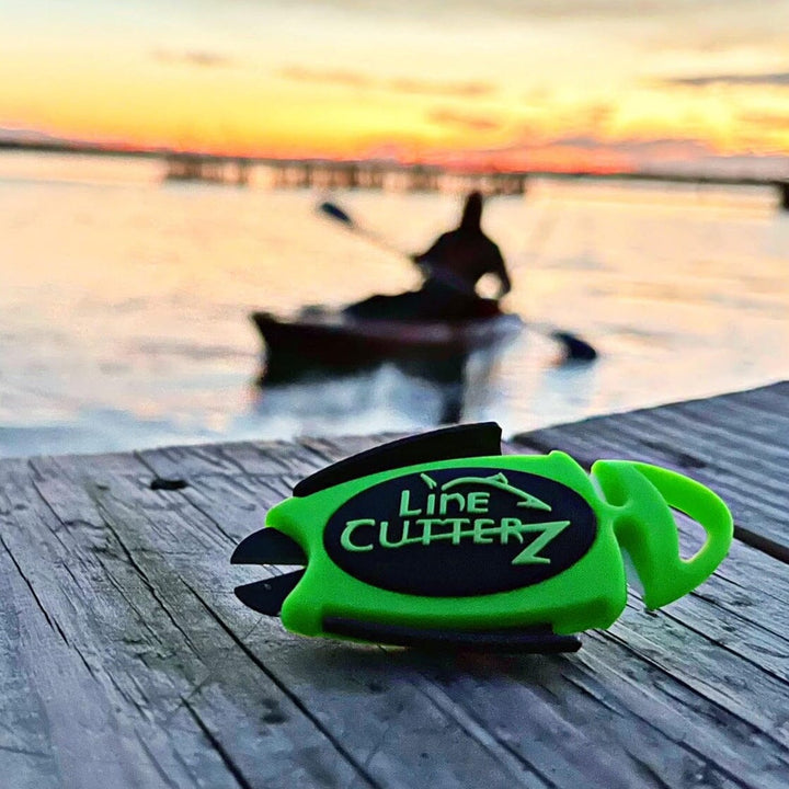 Dual Hybrid Micro Scissors - Blaze Orange Micro Scissors Line Cutterz
