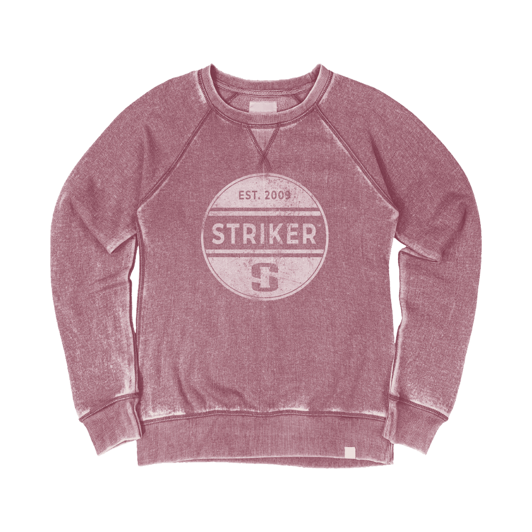 Striker® Women's Eclipse Crew Clothing Striker Cranberry S 