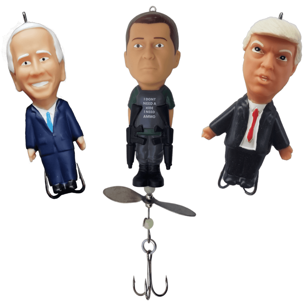 Topwater Fishing Lure Combo Pack Lure A List Lures Trump + Biden + Zelensky