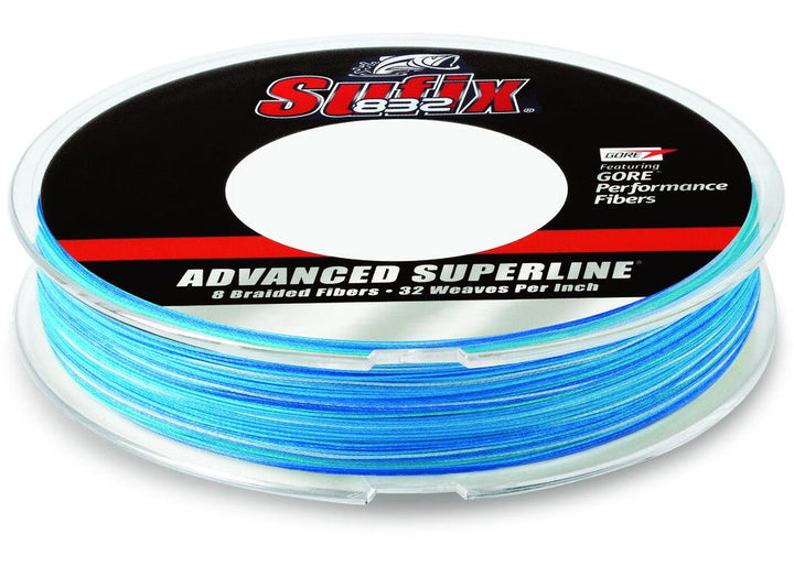 Sufix 832 Advanced Superline Braided Fishing Line Rapala Coastal Camo 150yd 15lb