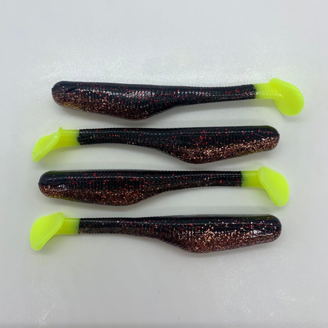 Down South Lures Lure Down South Lures Color X Burner Shad (3.5") 