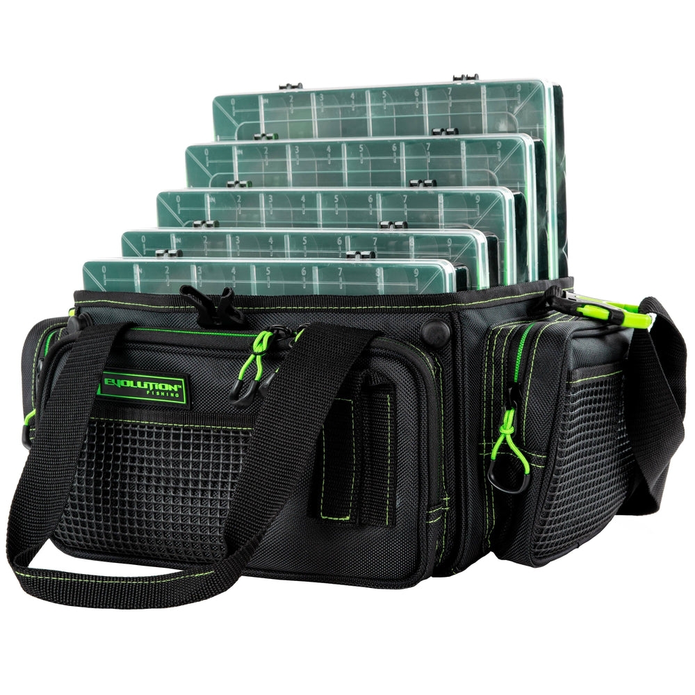Evolution - Drift Series Tackle Bag 3700 - Horizontal Accessories Evolution Outdoor Green 