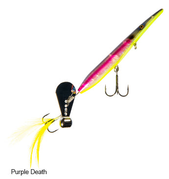 Z-Man HellraiZer Topwater Lure Z-Man Fishing Products Purple Death 