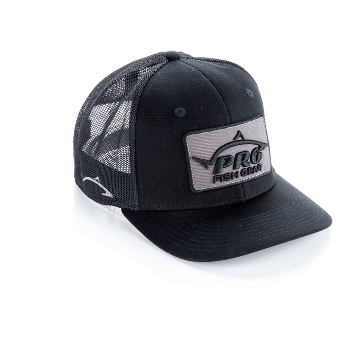 *NEW* Pro Fish Gear Spec Ops Black Snapback Hat Hats Line Cutterz