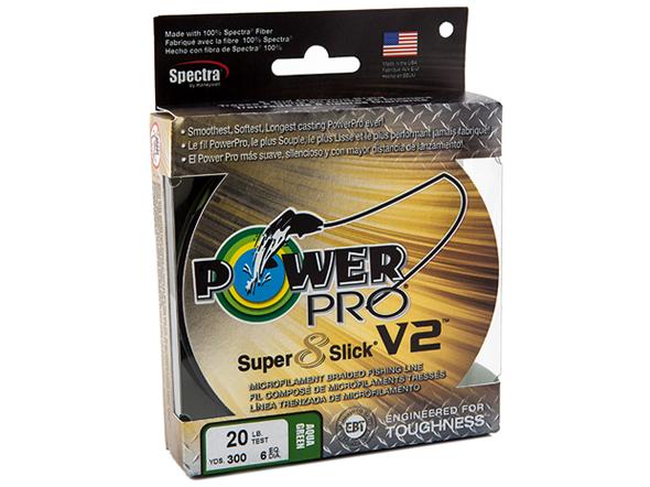 PowerPro Super Slick 8 V2 Braided Fishing Line Power Pro 