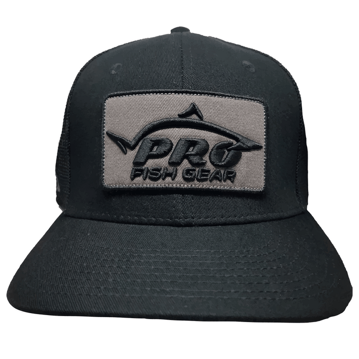 *NEW* Pro Fish Gear Spec Ops Black Snapback Hat Hats Line Cutterz
