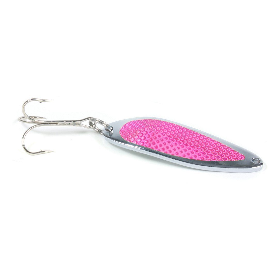 Sea Striker - Casting Spoon Lure Sea Striker Chrome - Pink Prism 2 oz