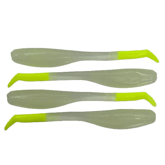 Down South Lures Lure Down South Lures Southern Shad (4.5") Glow Chartreuse 