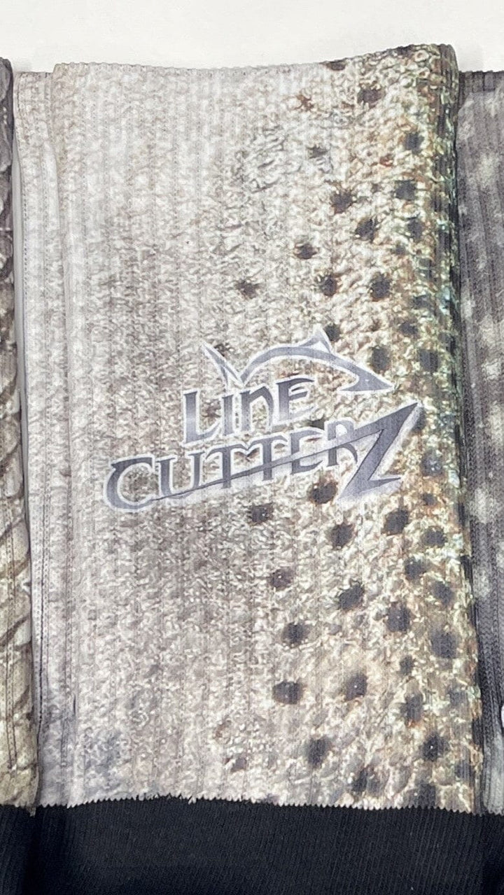 Fishsox Apparel Line Cutterz Speckled Trout Large