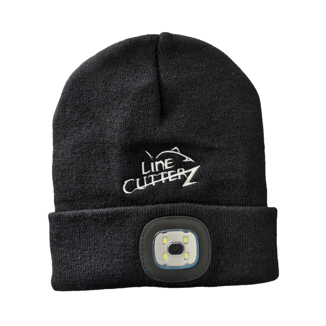 Line Cutterz LED Headlight Beanie Hats Line Cutterz 