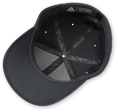 *NEW* Flexfit Black Delta Hat with LC Pro Fish Logo Hats Line Cutterz 