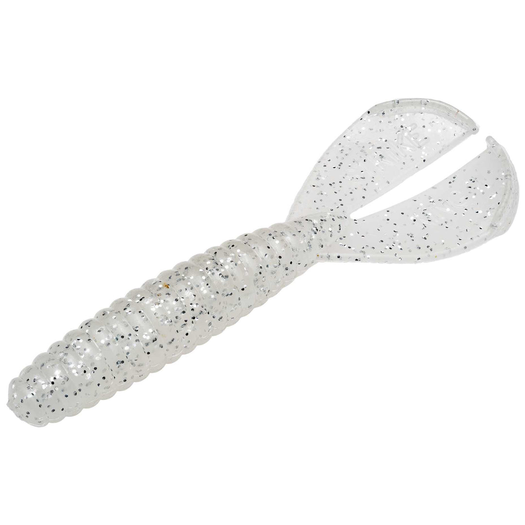 Strike King - Rage Twin Tail Menace Grub 3.5" Lure Strike King Lure Company Pearl Flash