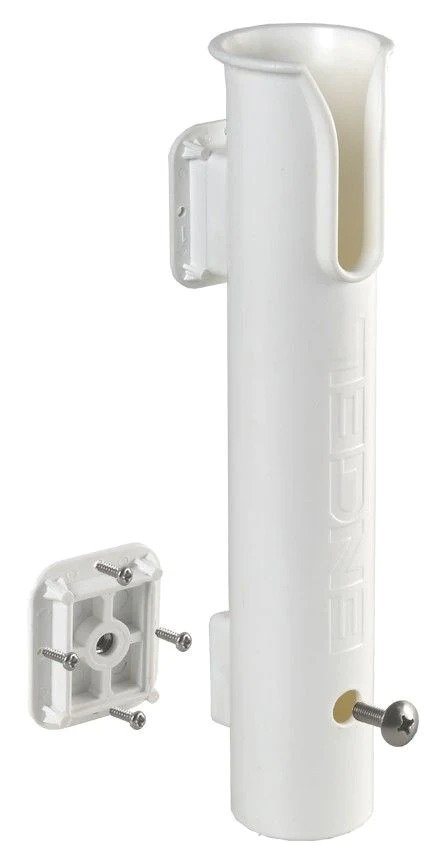 Engel® Rod Holder with Mounting Base and Stainless Hardware Accessories Engel Coolers White