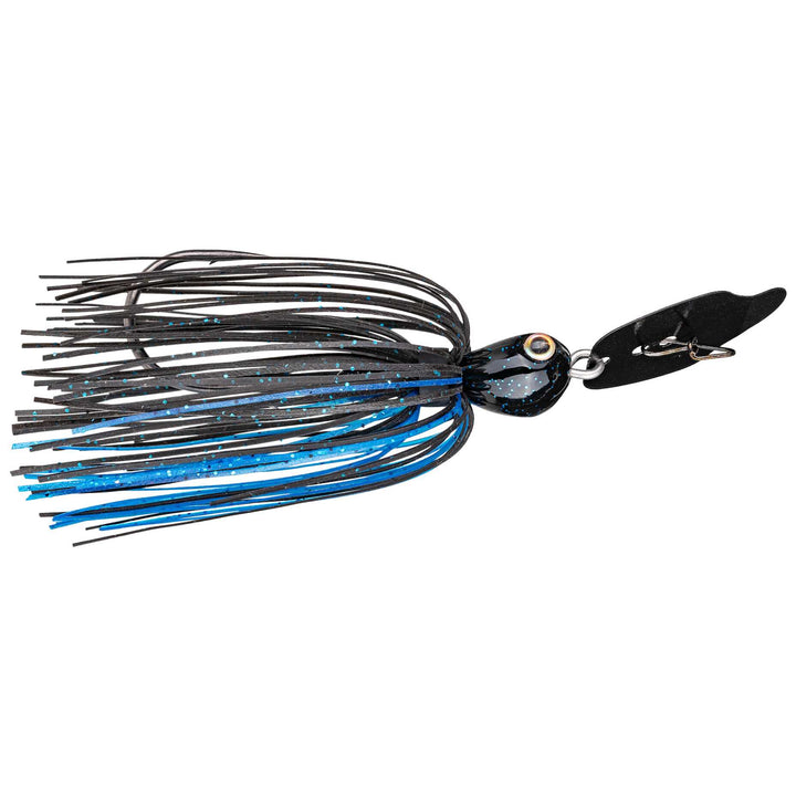 Strike King - Thunder Cricket Vibrating Swimming Jig Lure Strike King Lure Company 1/2 oz Black / Blue Flake