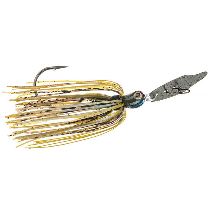 Strike King - Thunder Cricket Vibrating Swimming Jig Lure Strike King Lure Company 3/8 oz Blue Craw
