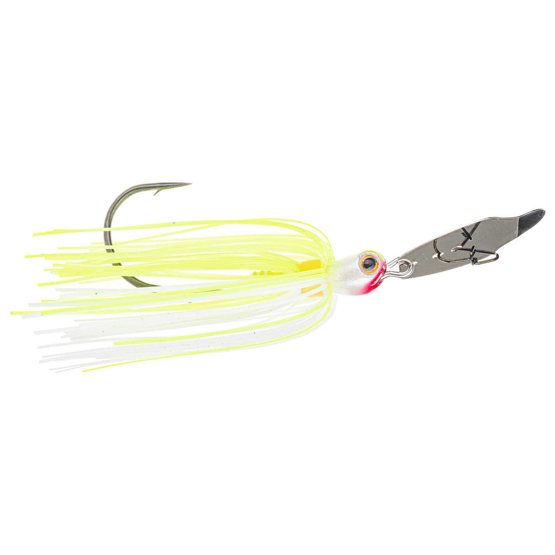 Strike King - Thunder Cricket Vibrating Swimming Jig Lure Strike King Lure Company 3/8 oz Chartreuse White