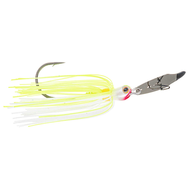 Strike King - Thunder Cricket Vibrating Swimming Jig Lure Strike King Lure Company 3/8 oz Chartreuse White
