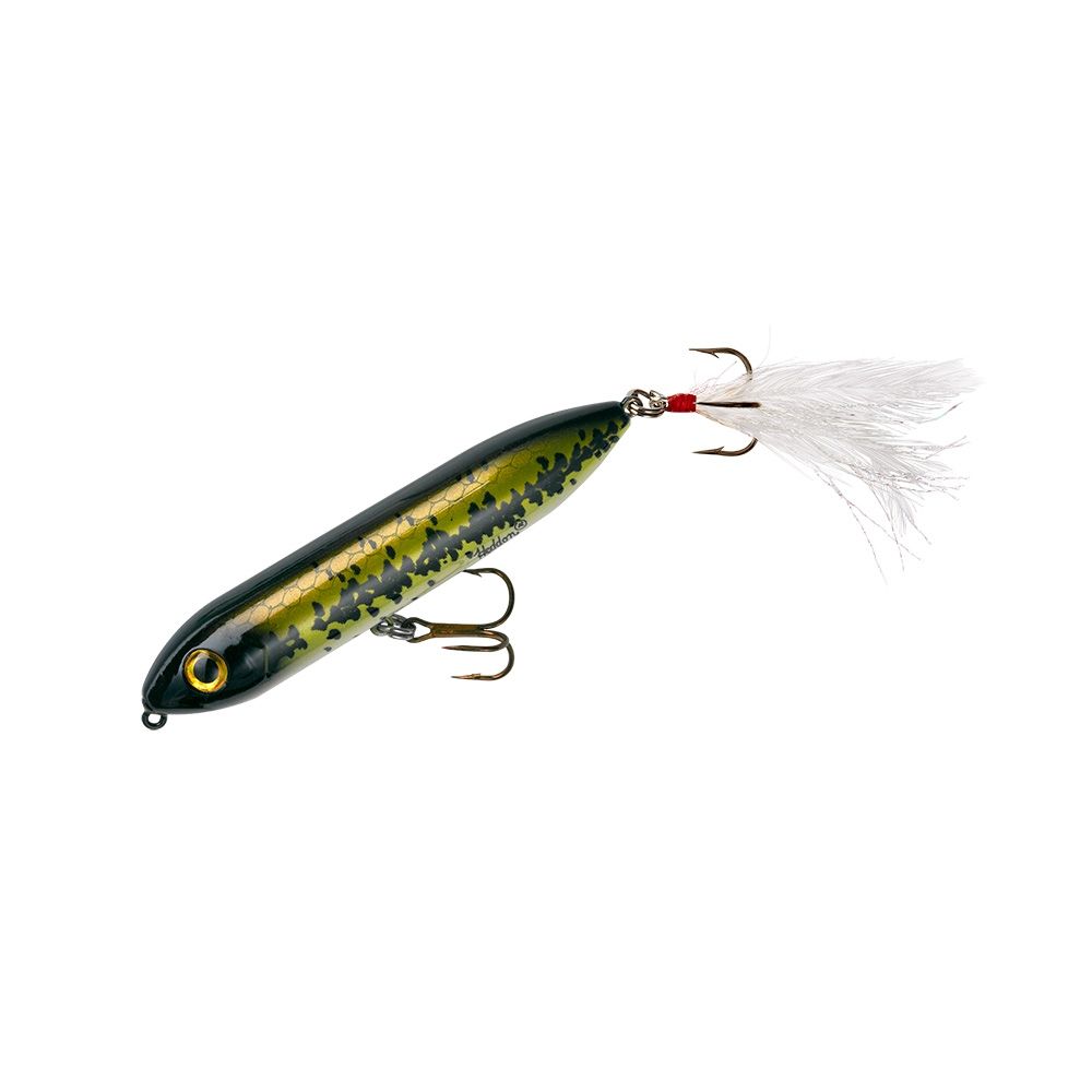 bass spook lure Heddon Feather Dressed Super Spook Jr – Line Cutterz