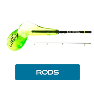 LINE CUTTERZ Edition TRC - Rod Shield w/Reel Strap & Foam Tip, Keeps Lines  from Tangling - Casting Large 2