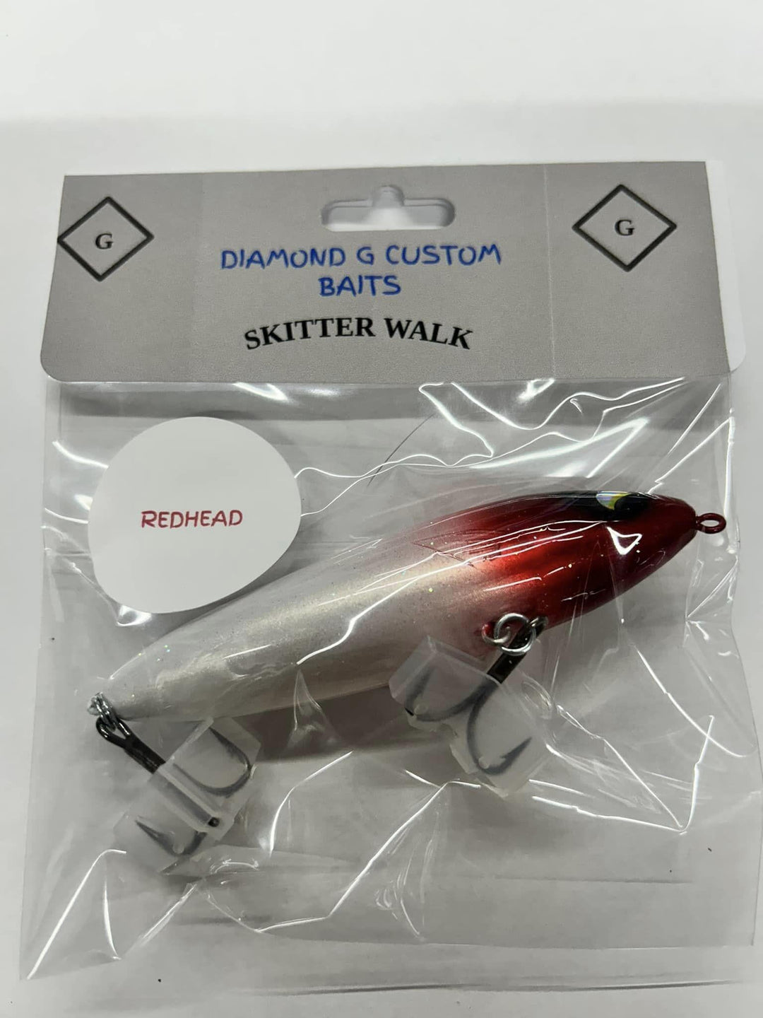 barber fishing lures on wall cr gazette Diamond G Custom Baits