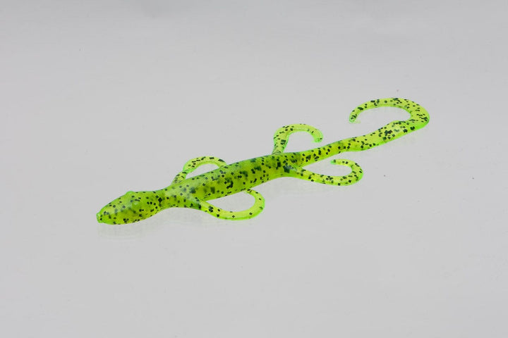 Zoom - 6" Lizard Lure Zoom Bait Company Chartreuse Pepper 