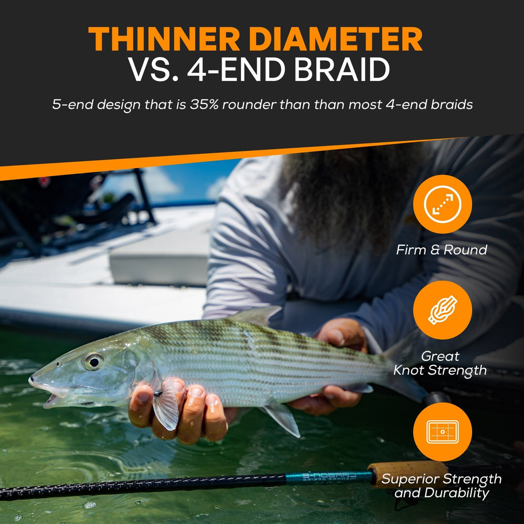 Spin5 Fishing Braid Fishing Line FINS Braids 