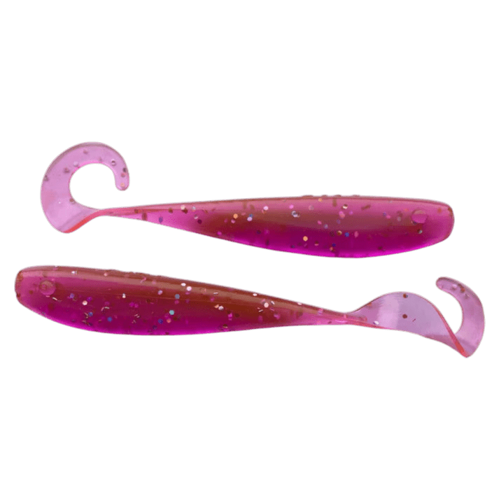 A.M. Fishing - Garlic Infused Soft Plastics Lure A.M. Fishing 4in - 8pk Purple Rain 