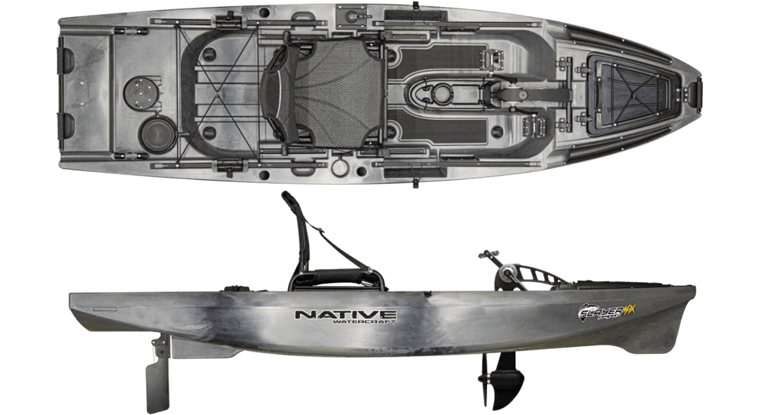 Slayer Propel 10 MAX Kayak Kayaks Native Watercraft Grey Goose 